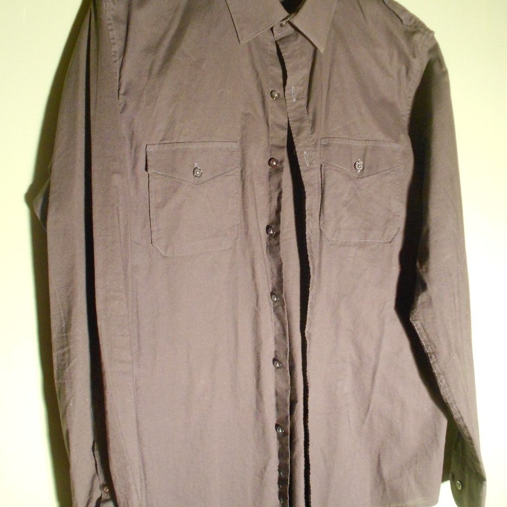 Marc Anthony Button down casual long sleeve shirt Men's Size M